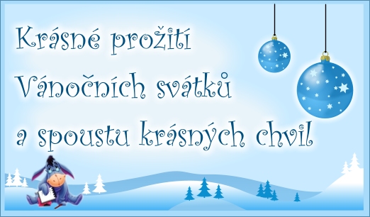 Přání k Vánocům